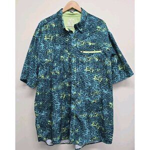 Silver Bait Lightweight Breathable Sporting Fishing Shirt Button Up Vented 3XLT